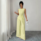 Loose Slim Fit Trendy Thin Looking Western Casual Adult Lady like Woman Short Women Wear Set