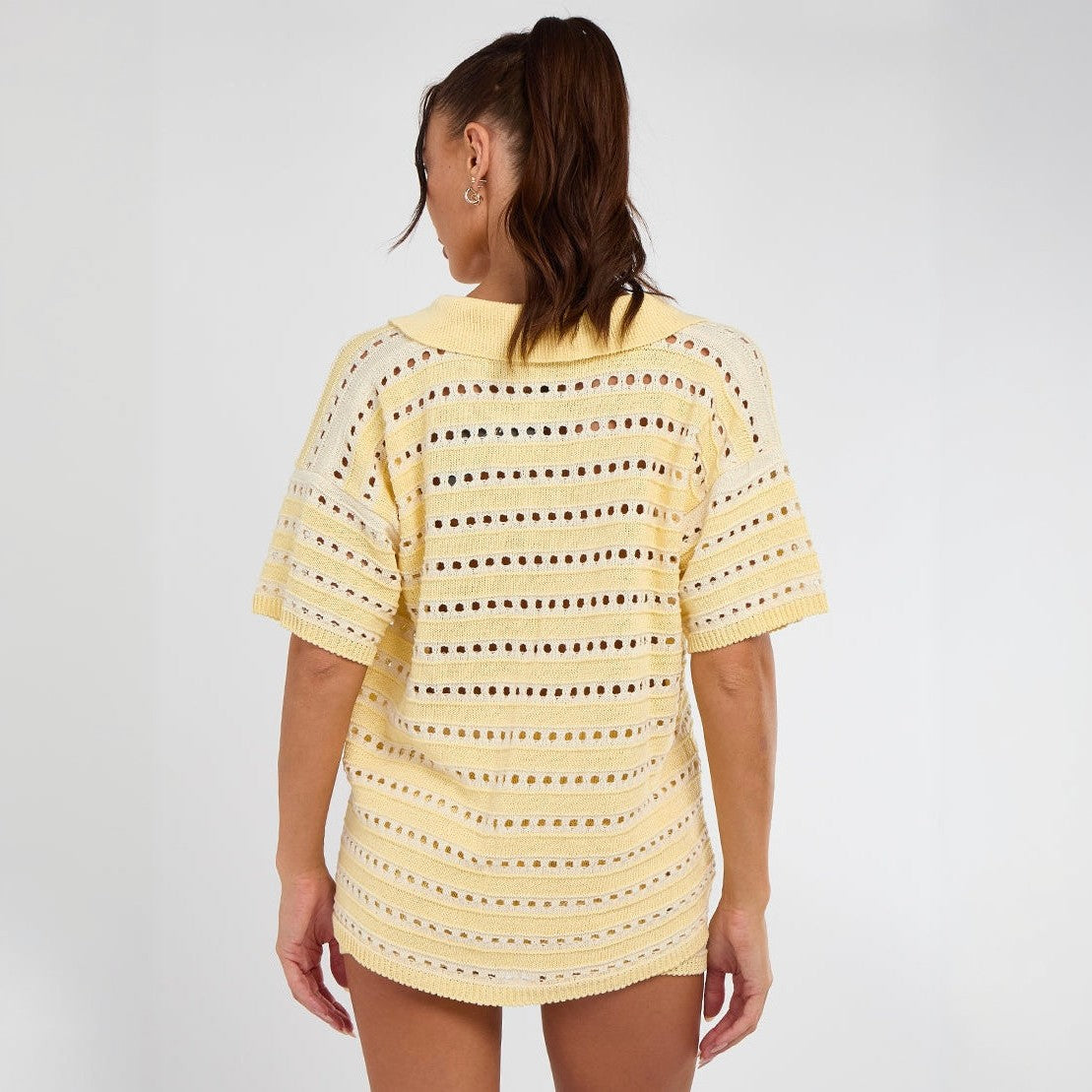 Solid Color One-piece Swimwear
