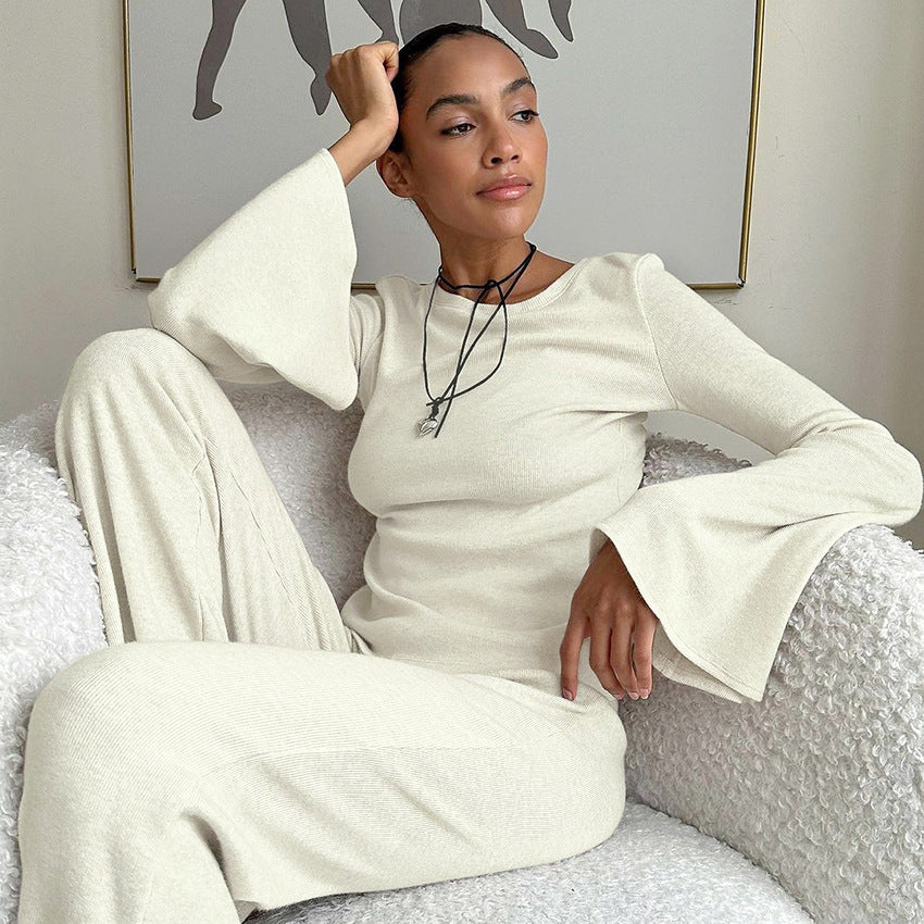 Autumn Knitted Pajamas Lingerie