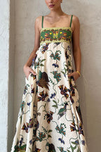 Women's Floral Sleeveless Dress