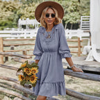 Waist Slim Fit Dress Casual