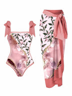 Multi Color One-piece Swimwear