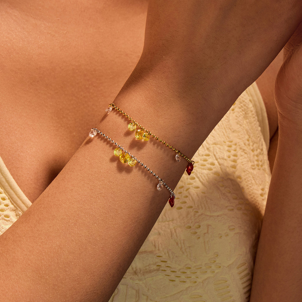 Colorful Zircon Bracelet