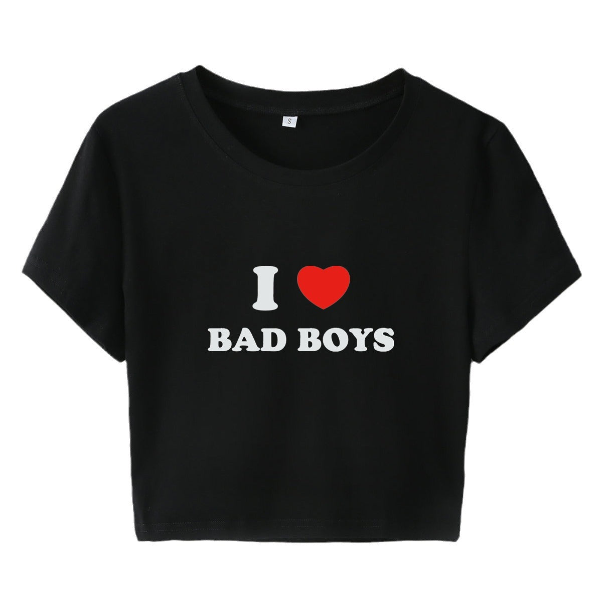 Women’s I Love Bad Boys Graphic T Shirt