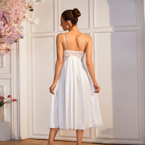 Lace Satin Nightdress