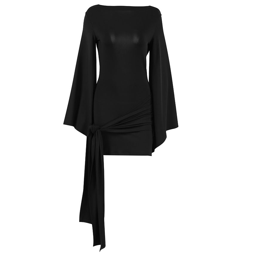 Women's Backless Knit Dress