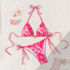 Triangle One-piece Swimwear