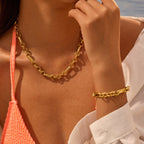 Women's Necklace and Bracelet Set