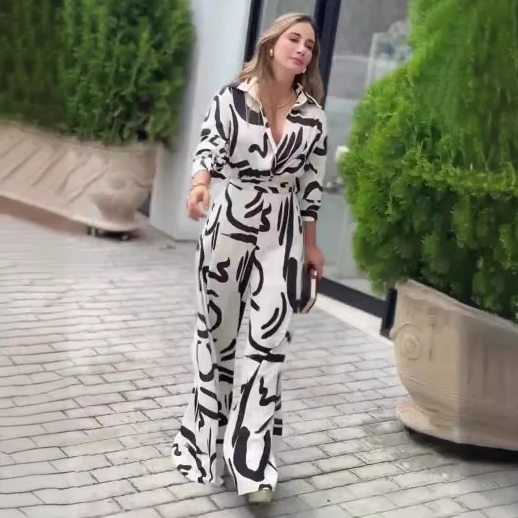 Floral Wide-Leg Jumpsuit