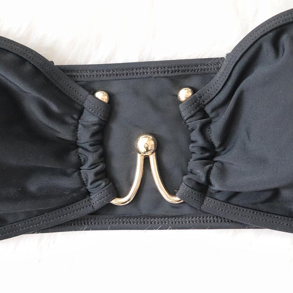 Metal One-piece Swimwear
