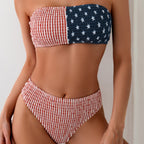 Tube Top One-piece Swimwear