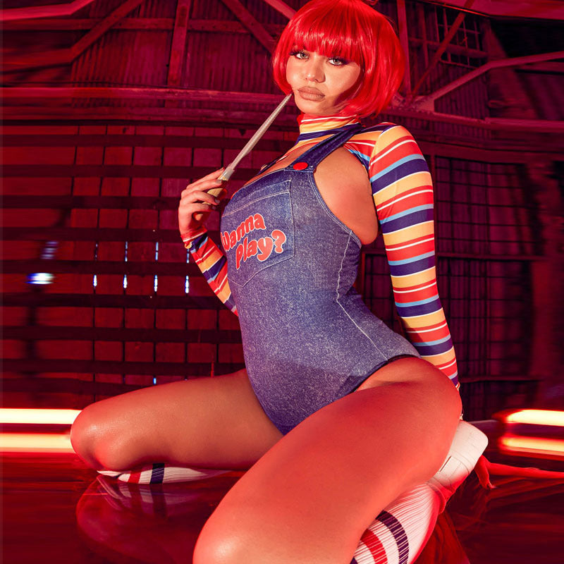 Women’s Halloween Graphic Long Sleeve Two Piece Set