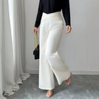 Loose Design Straight Casual Pants Slim Fit Slimming Small