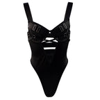 Stitching Hollow Corset Lingerie