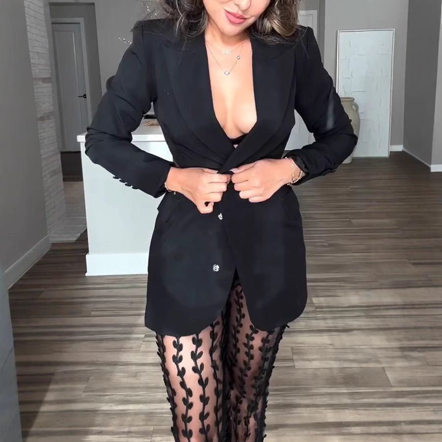 Women's Cropped Two-Piece Set