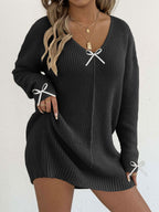 Black 3 Ribbon Bow