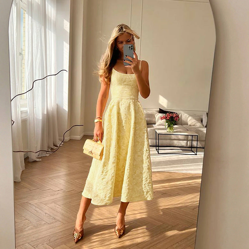 Women's Backless Summer Dress