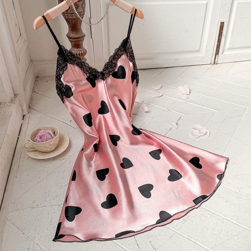 Ice Silk Pajamas Lingerie