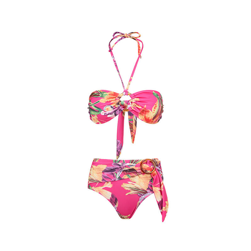 Split One-piece Swimwear
