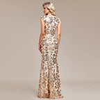 Women's Dress Strap Backless Socialite Sleeveless Party Dress