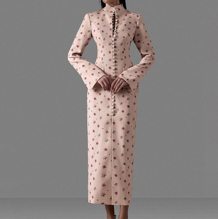 Women's Sheath Long Sleeve Dress