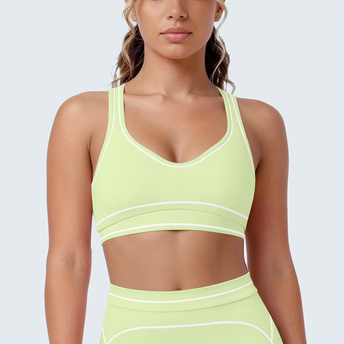 7153 Bra-Lemon Green