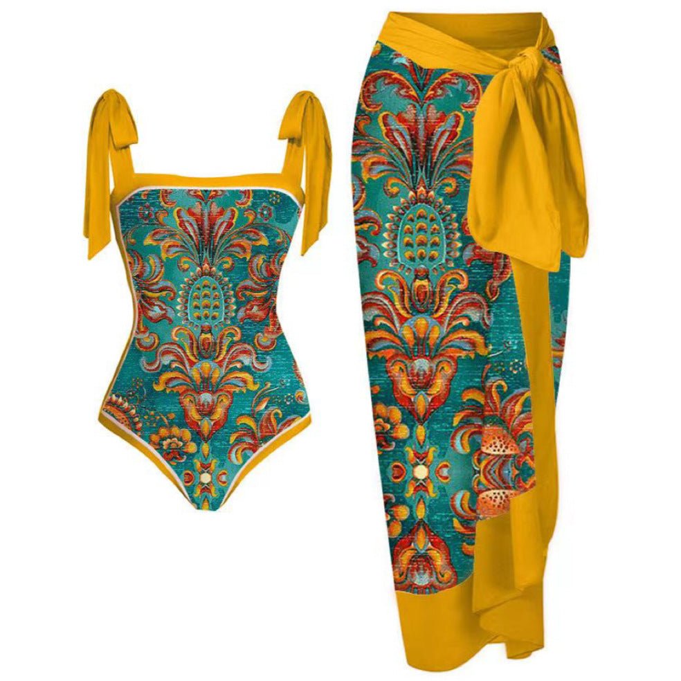 Two Vintage One-piece Swimwear
