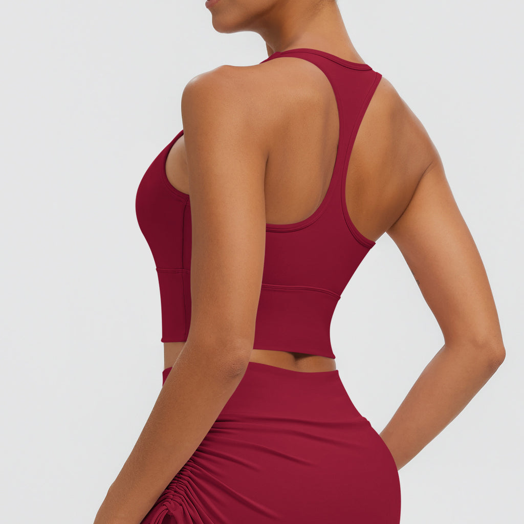 Vest-Retro Red