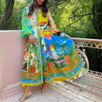 Women's Lace Long Sleeve Dress