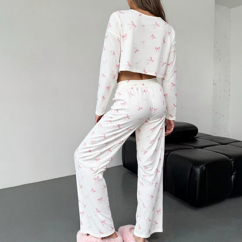 Pattern Print Pajamas Lingerie