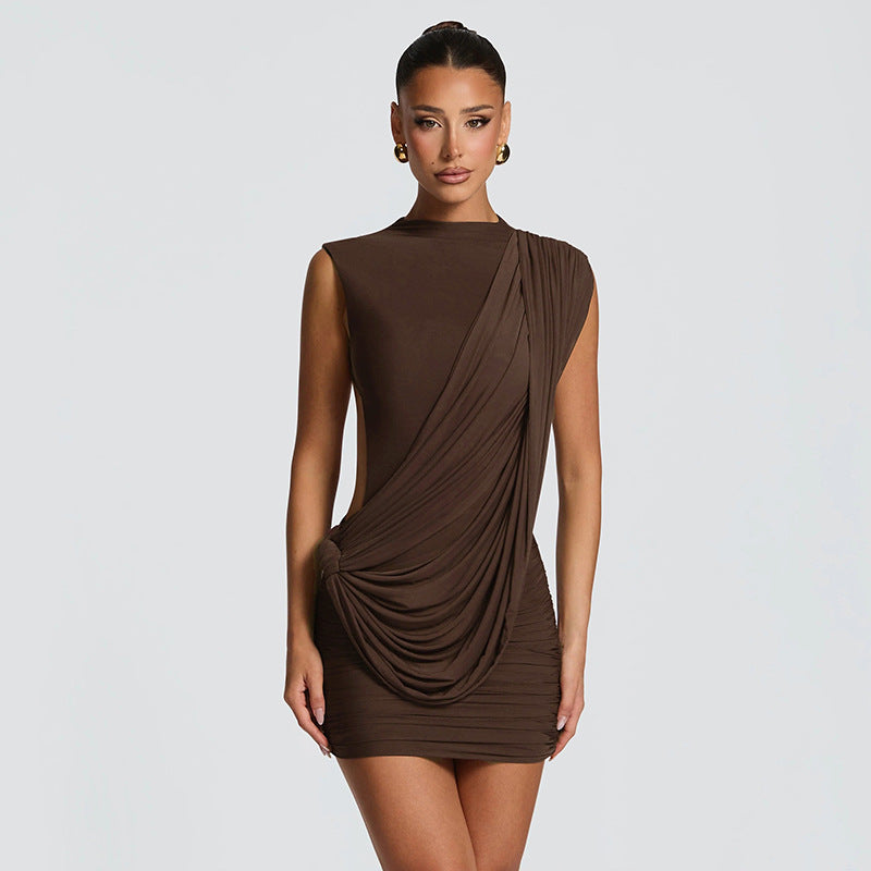 Women's Backless Sleeveless Dress