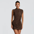 Women's Backless Sleeveless Dress