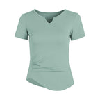 Quick-Dry Slim Fit Yoga T-Shirt