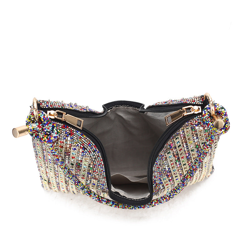 Rhinestone Bow Dinner Bag