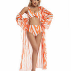 Three Split One-piece Swimwear