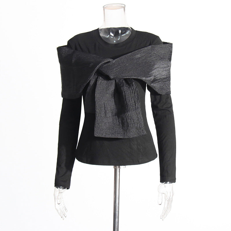 Women's Strap Detail Slim Fit Top