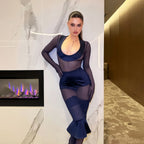 Women's Sheath Long Sleeve Dress
