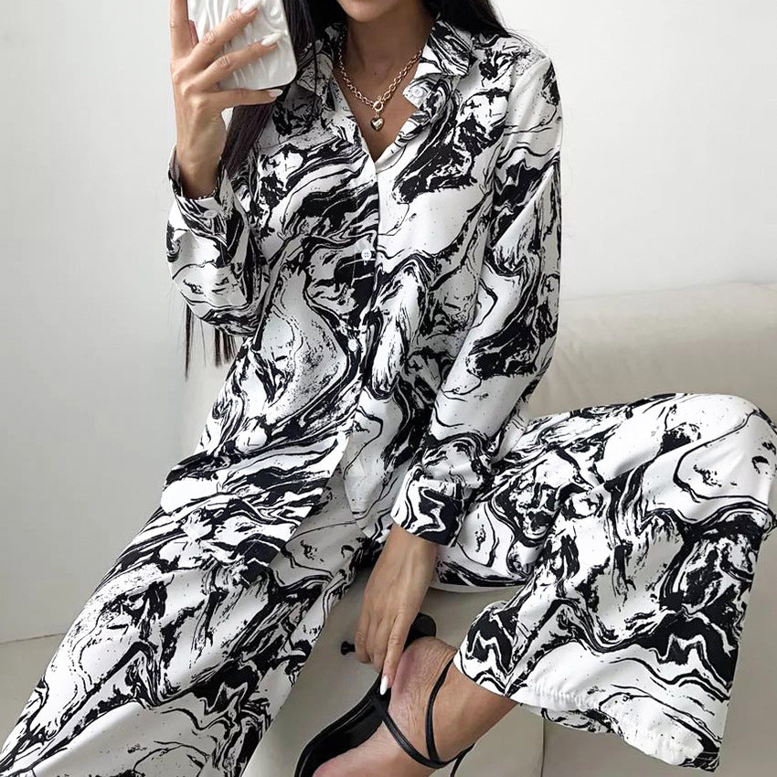 Satin Pajamas Lingerie