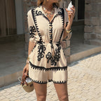 Women's Printed Casual Jumpsuit