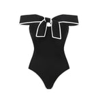 Black Tube Top Swimsuit