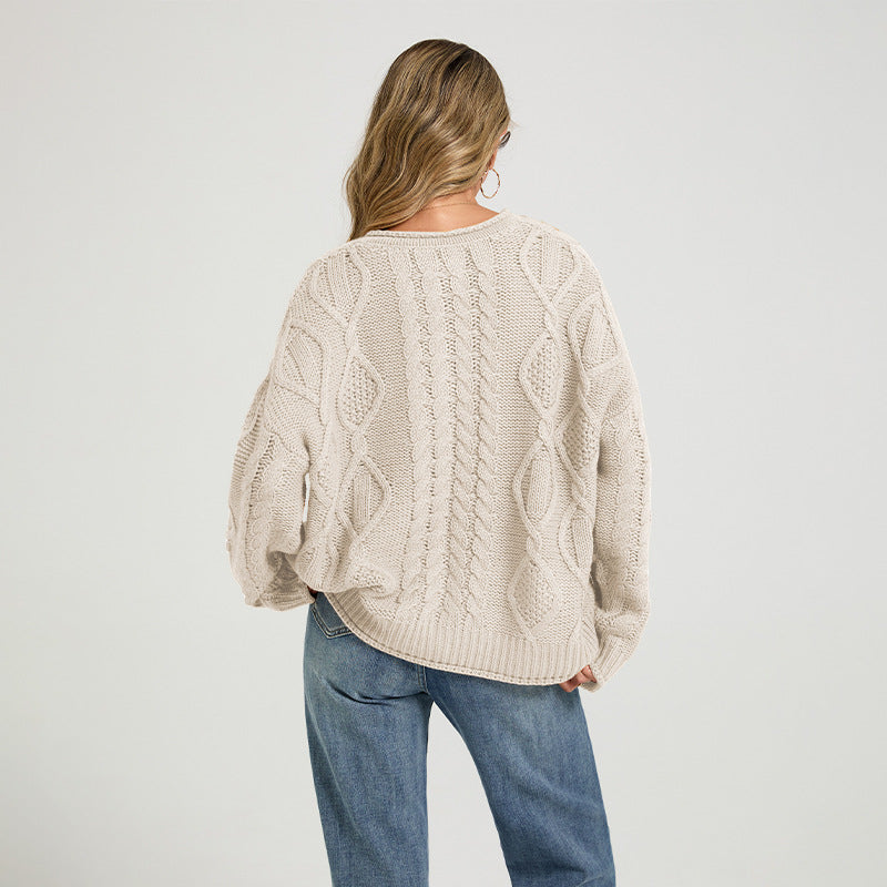 Women's Twist-Front Knit Cardigan