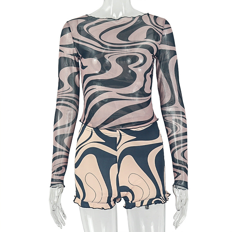 Black pattern color