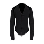 Women's Halter Neck Long Sleeve Two-Piece Set