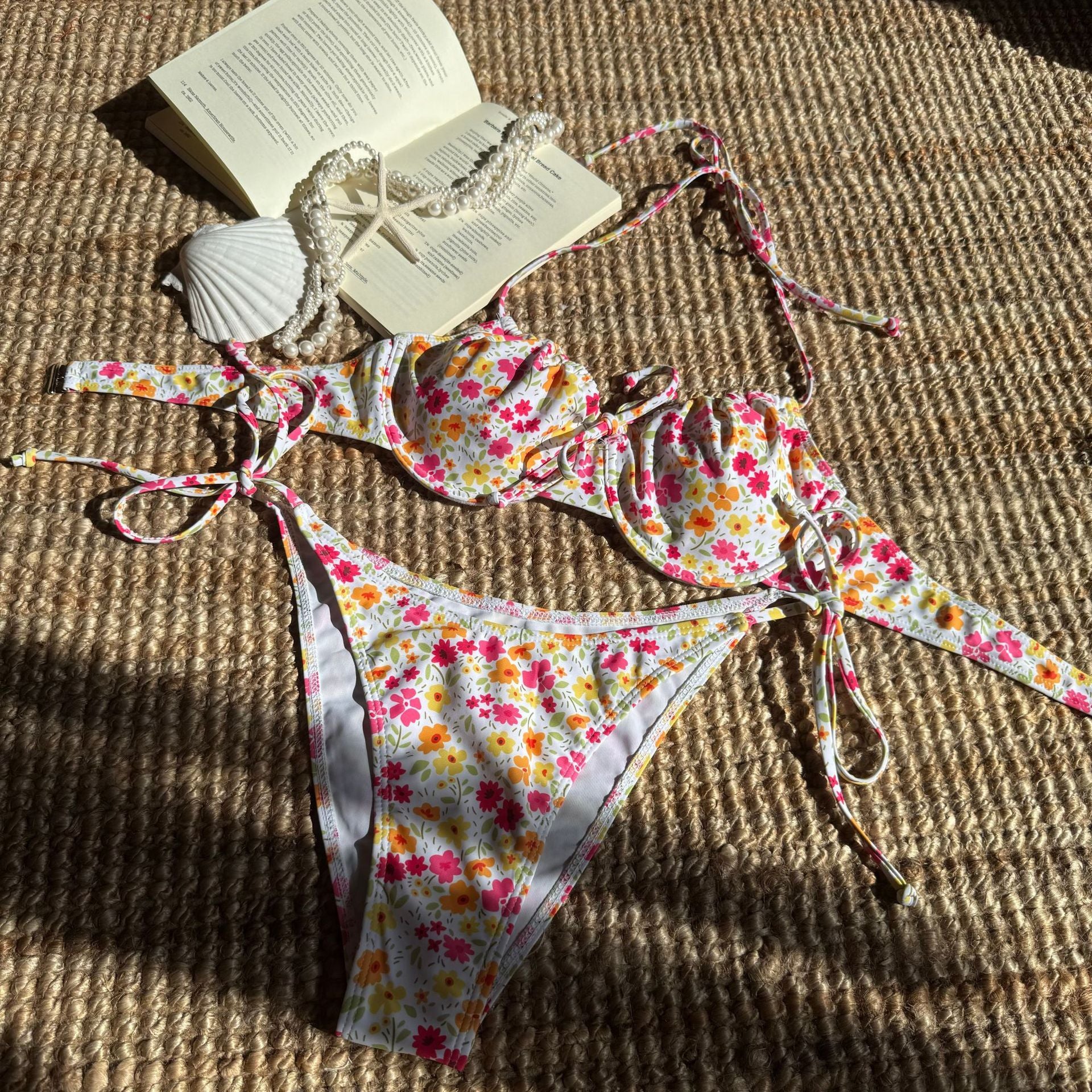 Fresh Floral Bikini Swimwear