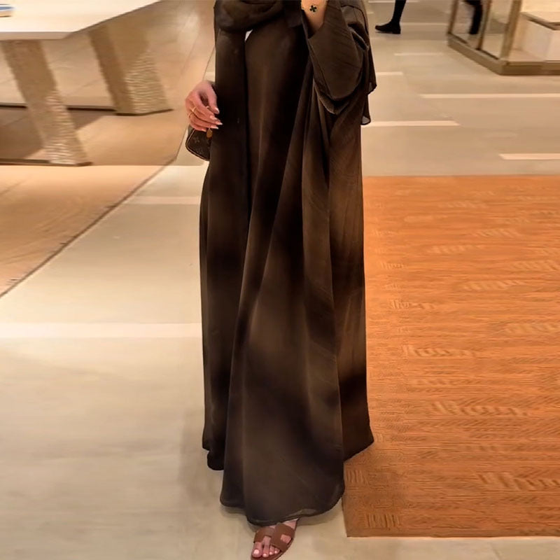 Designer Model French Comfortable Midi Trench Coat Overcoat