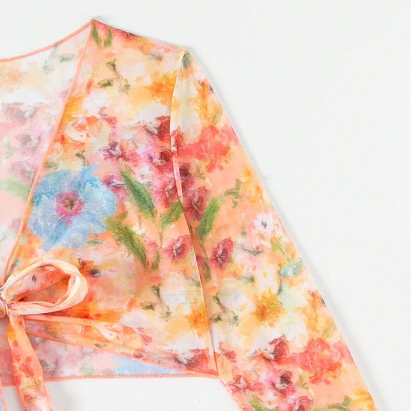 Printing Stylish Bikini Swimwear