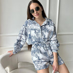 Printed Pajamas Lingerie
