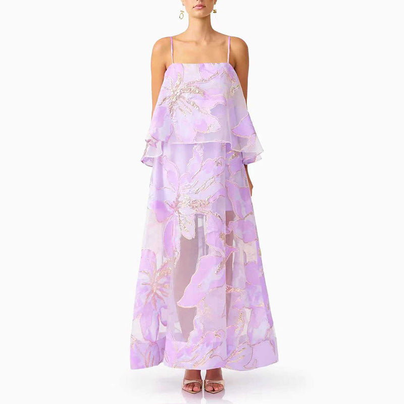 Women's Maxi Floral Dress