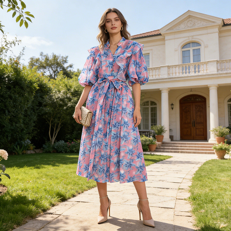 Women's Maxi Floral Dress