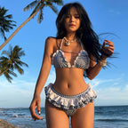 Cute Printed Bikini Swimwear